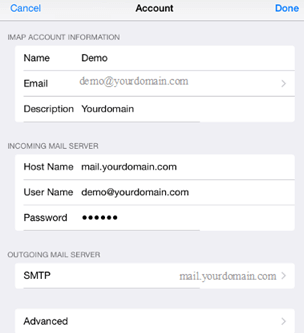 verify on the mail