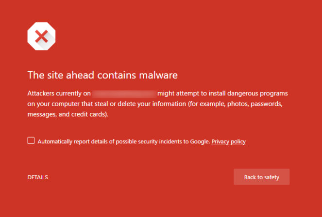 Google Attack Site