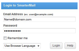 login to smartermail