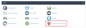 R1Soft Restore Backups