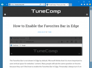 TuneComp website